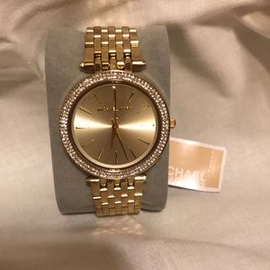 Michael Kors women Gold watch